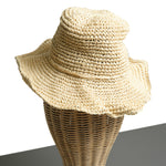 Chokore Chokore Summer Straw Bucket Hat (Beige) 