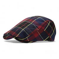 Chokore Chokore Classic Checked Ivy Cap (Navy Blue)