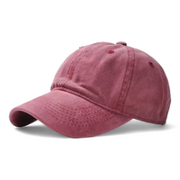 Chokore Chokore Blank Washed Baseball Cap (Pink)