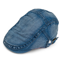 Chokore Chokore Denim Flat Ivy Cap (Blue)