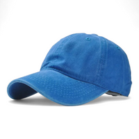 Chokore Chokore Blank Washed Baseball Cap (Blue)