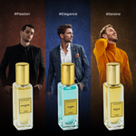 Chokore Closer - Perfume For Men | 20 ml Chokore Perfume Combo Pack of 3 Only For Men (Zephyr, Closer, & One Desire) | 3 x 20 ml