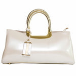 Chokore Chokore Luxe Glossy Handbag (White) 