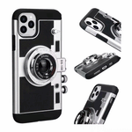 Chokore Chokore 3D Camera Crossbody Cover (Black) for iPhone 