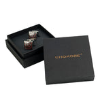 Chokore Chokore Classic Maroon Cufflinks 