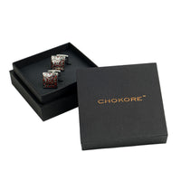 Chokore Chokore Classic Maroon Cufflinks