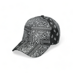 Chokore Chokore Paisley print Baseball Cap (Black) 