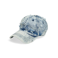 Chokore Chokore Distressed Denim Cap (Light Blue)