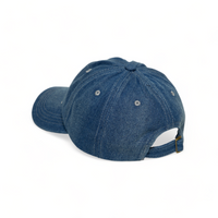 Chokore Chokore Sun Fade Denim Baseball Cap (Blue)