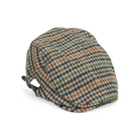 Chokore Chokore Houndstooth Ivy Cap with Adjustable Buckle (Blue)