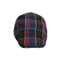 Chokore Chokore Classic Checked Ivy Cap (Navy Blue)