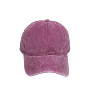 Chokore Chokore Blank Washed Baseball Cap (Pink)