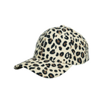 Chokore Chokore Leopard print Corduroy Cap (Beige) 