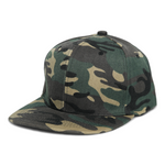 Chokore  Chokore Camouflage Flat Brim Baseball Cap (Army Green)