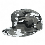 Chokore  Chokore Camouflage Flat Brim Baseball Cap (Gray)