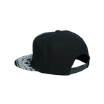 Chokore Chokore American Flat Brim Printed Baseball Cap (Black) 