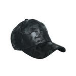 Chokore Chokore Suede Camouflage Curved Brim Baseball Cap (Black) 