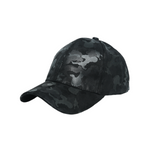 Chokore Chokore Suede Camouflage Curved Brim Baseball Cap (Black) 