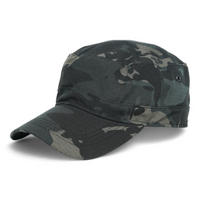 Chokore Chokore Camouflage Flat Top Cap (Black)