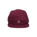 Chokore Chokore Cotton Camping Cap with Flat Brim (Wine Red) 