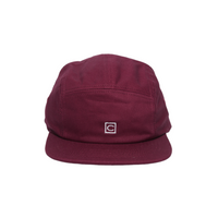 Chokore Chokore Cotton Camping Cap with Flat Brim (Wine Red)