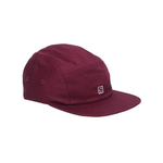 Chokore Chokore Cotton Camping Cap with Flat Brim (Wine Red) 