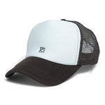 Chokore  Chokore Mesh Baseball Cap with Soft Foam Front (Brown & White)