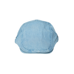 Chokore  Chokore Denim Flat Ivy Cap ( Blue & White)