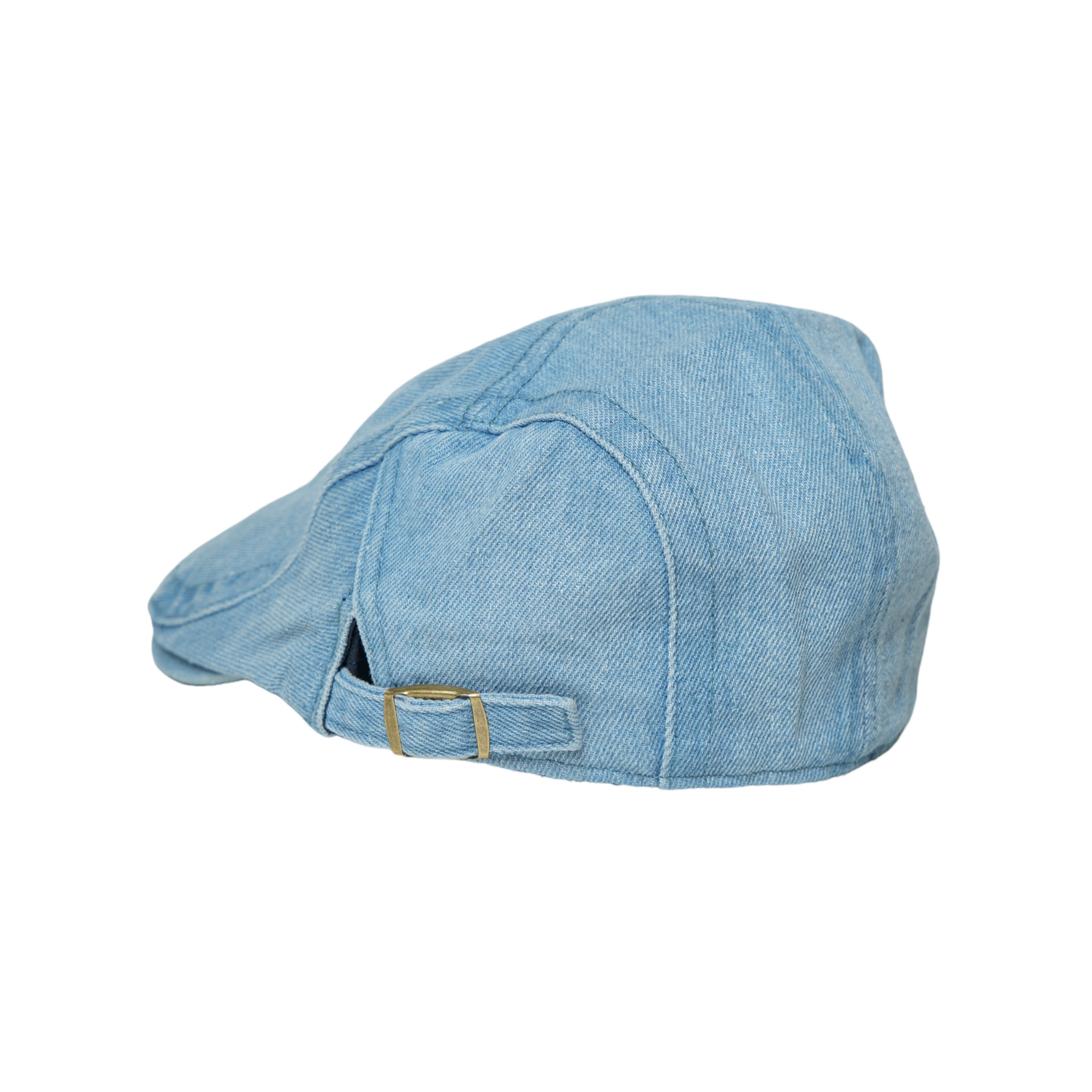 Chokore Denim Flat Ivy Cap ( Blue & White)