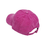 Chokore Chokore Simple Washed Baseball Cap (Pink) 