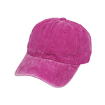 Chokore Chokore Simple Washed Baseball Cap (Pink) 