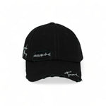 Chokore Chokore Minimalist Design Washed Baseball Cap (Black) 