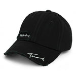 Chokore Chokore Minimalist Design Washed Baseball Cap (Black) 