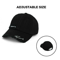 Chokore Chokore Minimalist Design Washed Baseball Cap (Black)