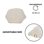 Chokore Chokore Classic Straw Ivy Cap (Beige) 