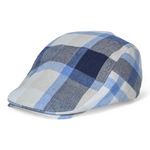 Chokore Chokore Classic Plaid Ivy Cap (Blue) 