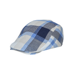 Chokore Chokore Classic Plaid Ivy Cap (Blue) 