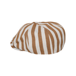 Chokore Chokore Striped Retro Western Newsboy Cap (Camel) 