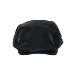 Chokore Chokore PU Leather Ivy Cap with Rivet Detailing (Black) 