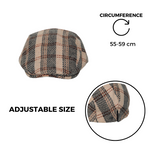 Chokore Chokore Heritage Plaid Winter Ivy Cap (Camel) 