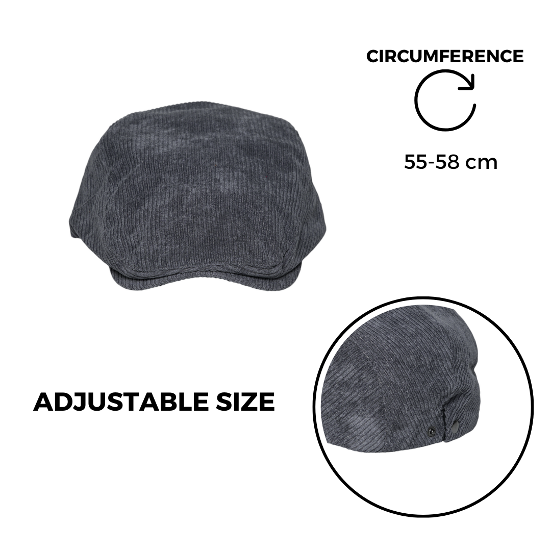 Chokore Corduroy Ivy Cap (Gray)