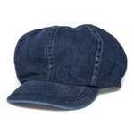 Chokore Chokore Denim Newsboy Cap (Dark Blue) 