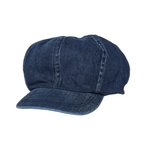 Chokore Chokore Denim Newsboy Cap (Dark Blue) 