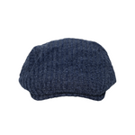 Chokore Chokore Striped Retro Western Newsboy Cap (Red) Chokore Classic Knitted Ivy Cap (Blue)