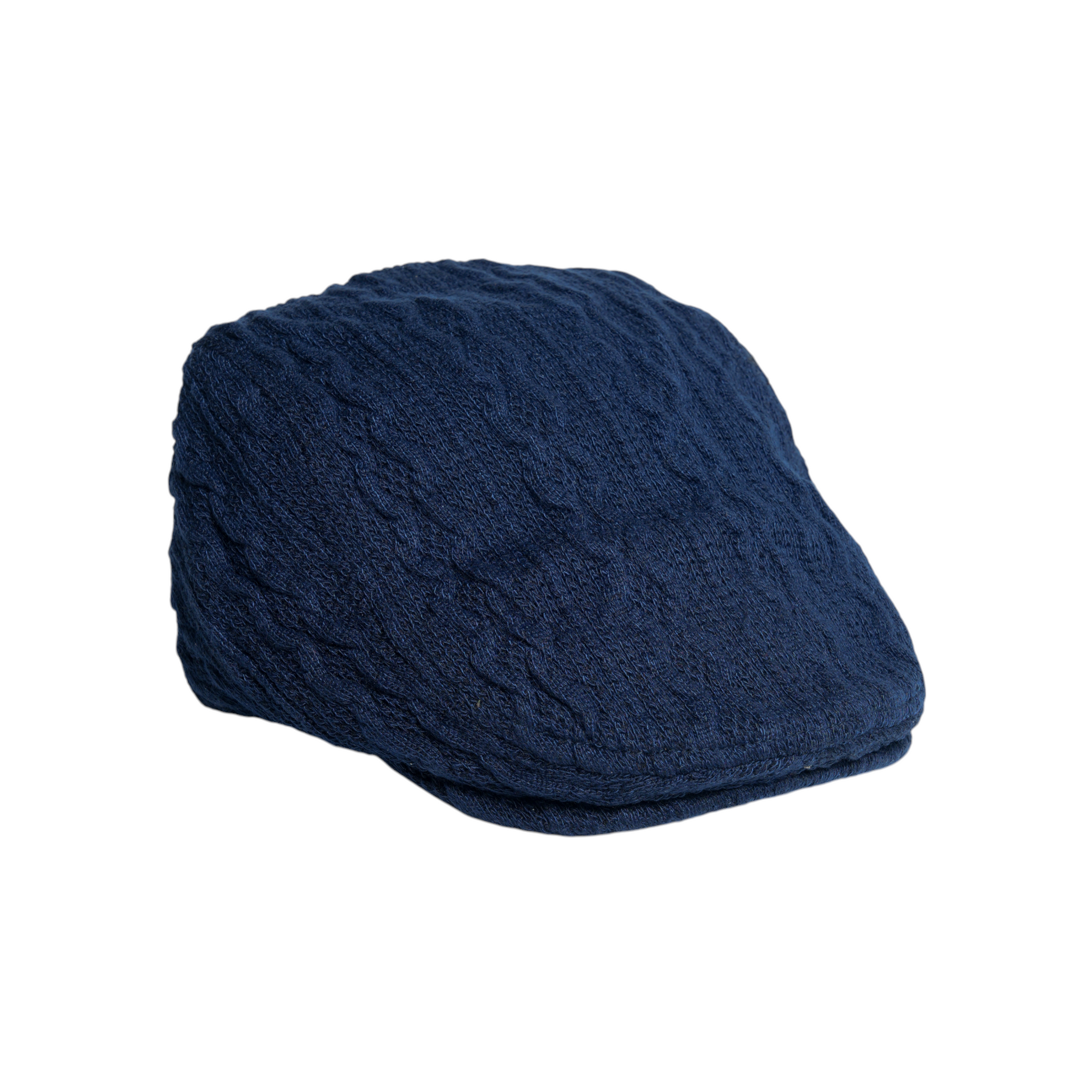 Chokore Knitted Winter Ivy Cap (Navy Blue)