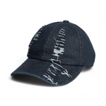 Chokore Chokore Classic Rugged Denim Baseball Cap (Black) 