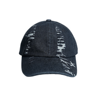 Chokore Chokore Classic Rugged Denim Baseball Cap (Black)