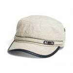 Chokore Chokore Retro Washed Flat Top Cap (Beige) 