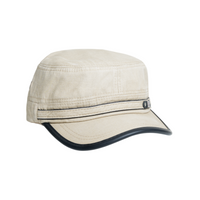 Chokore Chokore Retro Washed Flat Top Cap (Beige)