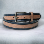 Chokore Chokore Vintage Dual Colour Leather Belt (Beige) 